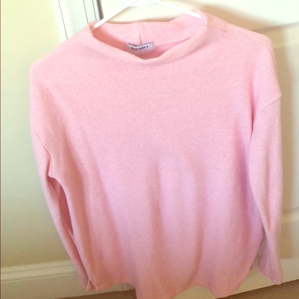 Casual pink sweater